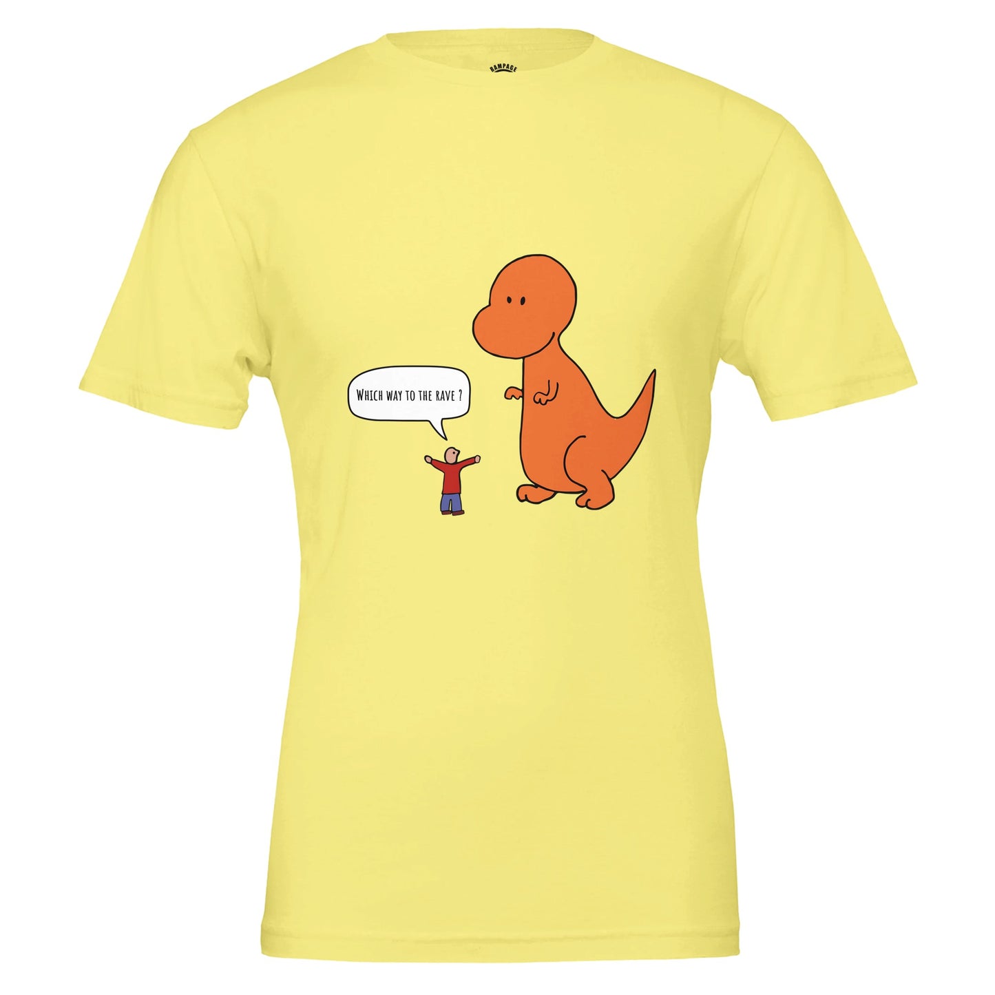 Which Way To The Rave? T-Shirt - Rampage Design Studio