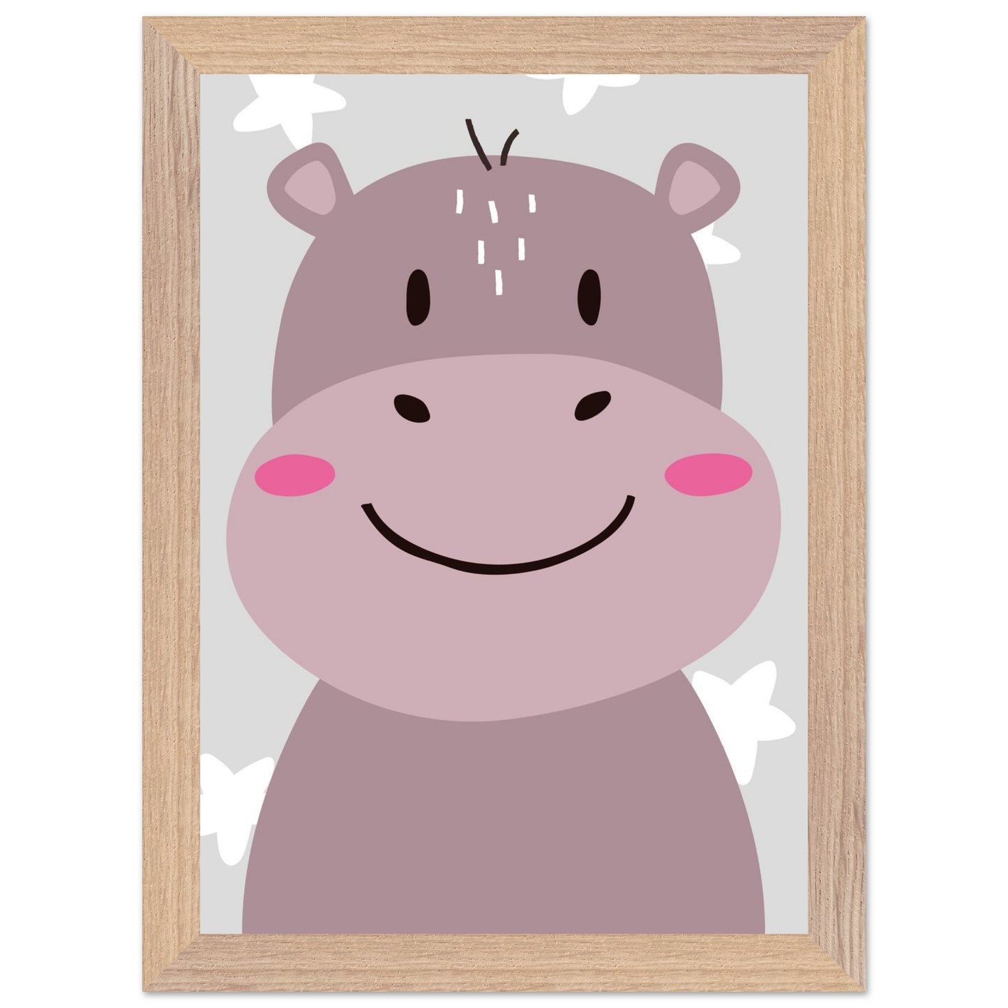 Personalized Nursery Wall Art Custom Animal Print for Kids Room - Rampage Design Studio