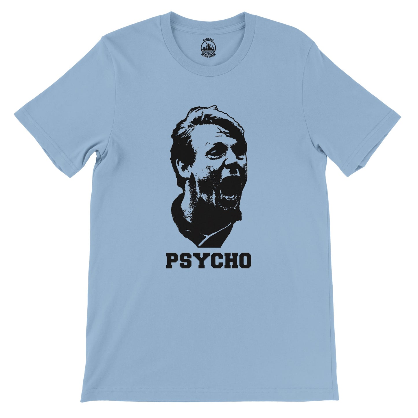 "Psycho" Stuart Pearce - Premium Unisex Crewneck T-shirt - Rampage Design Studio