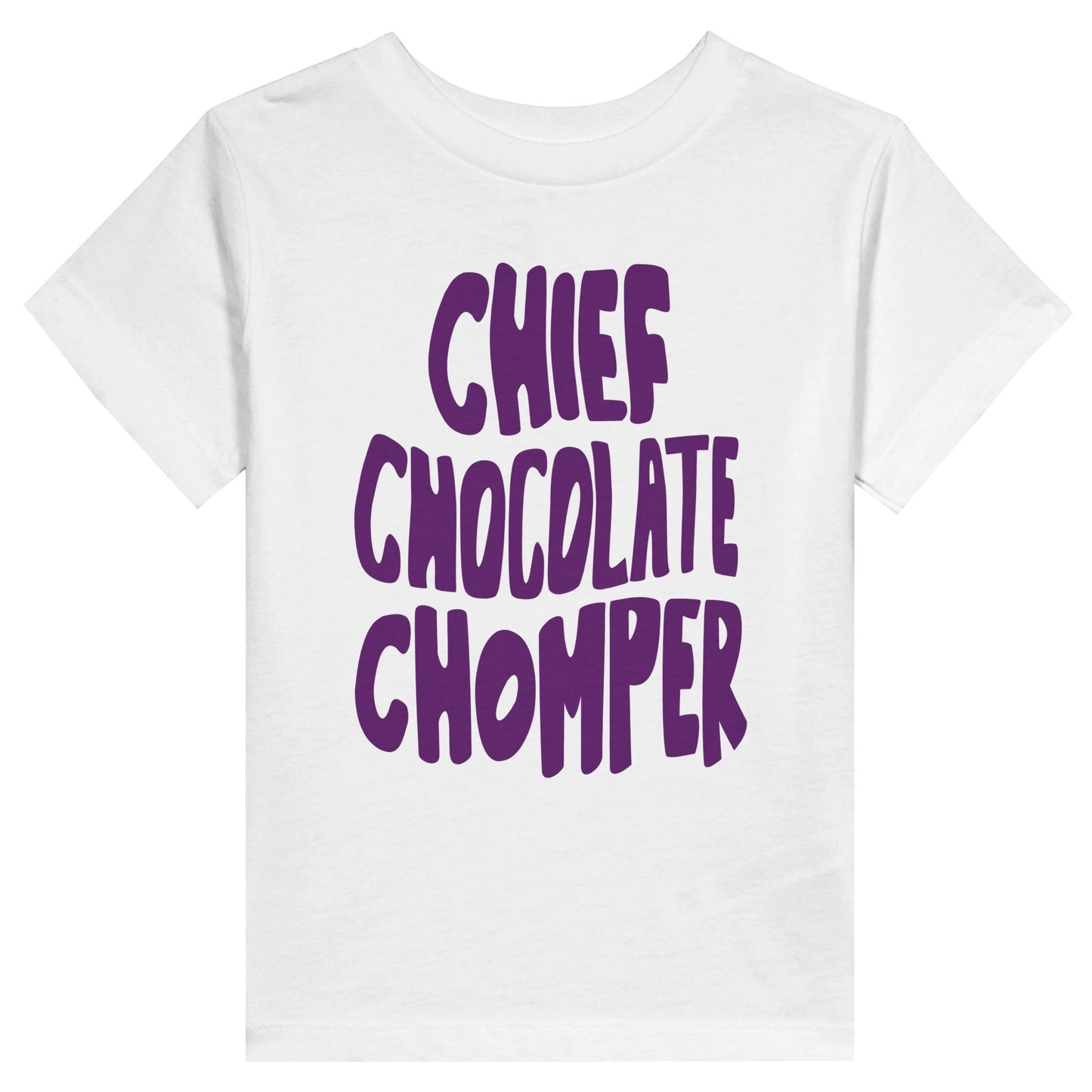 Chief Chocolate Chomper T-Shirt Funny Gift For Toddlers, Funny Shirt Gift For Girl, Funny Gift For Boy , Gift for Messy Toddler - Rampage Design Studio
