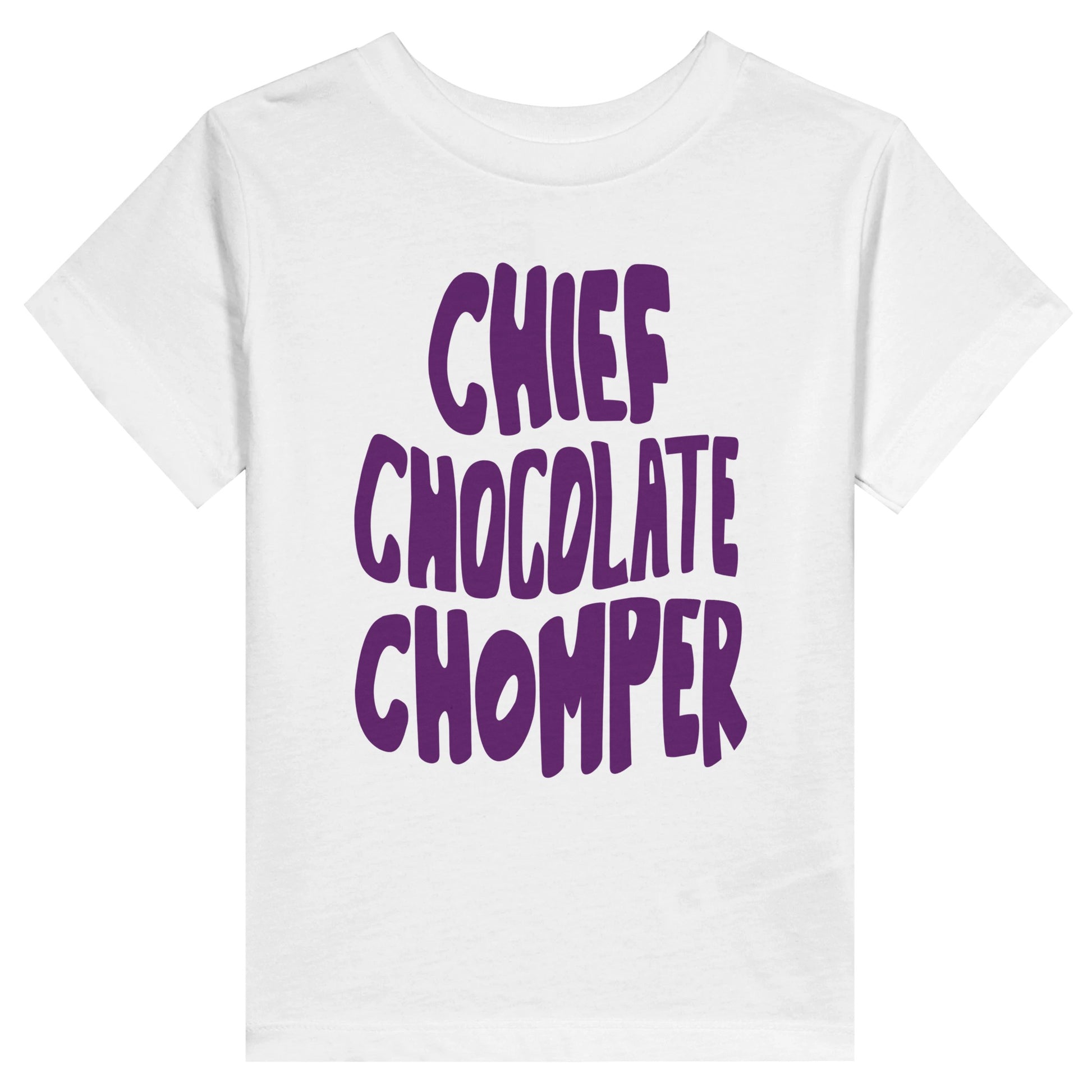 Chief Chocolate Chomper T-Shirt Funny Gift For Toddlers, Funny Shirt Gift For Girl, Funny Gift For Boy , Gift for Messy Toddler - Rampage Design Studio
