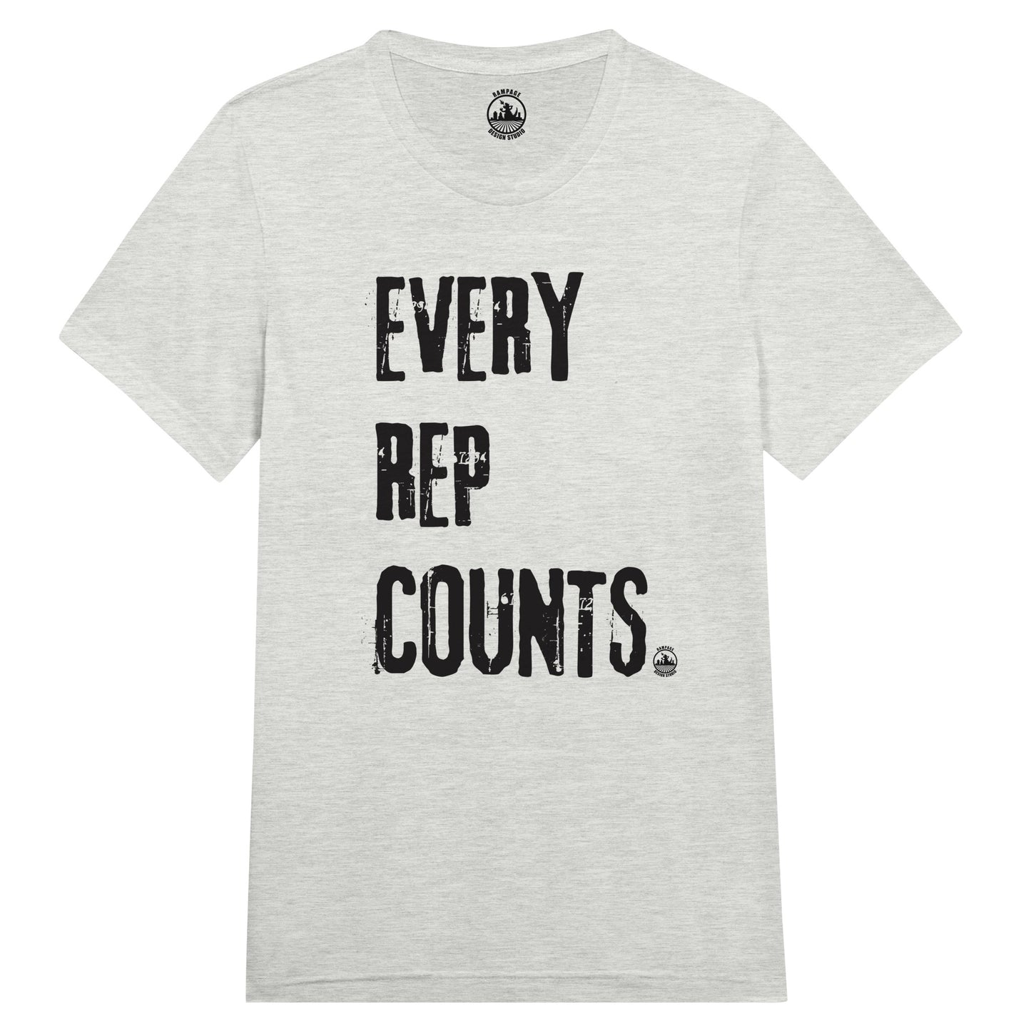 Every Rep Counts Shirt | Gym Motivation T-Shirt | Weightlifting Tee | Fitness Gift | Workout Shirt | Bodybuilding Apparel | Gym Lover Gift - Rampage Design Studio