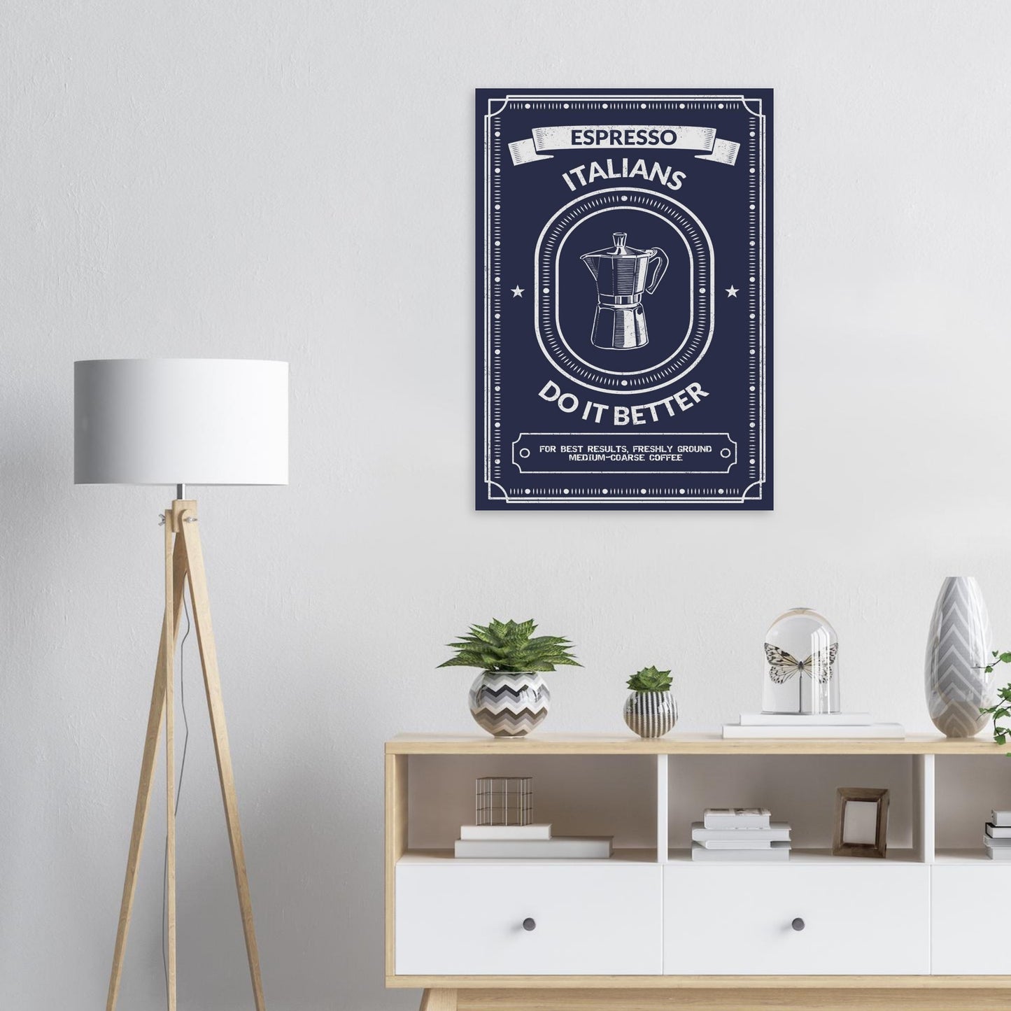 Espresso Italians Do It Better Poster - Rampage Design Studio