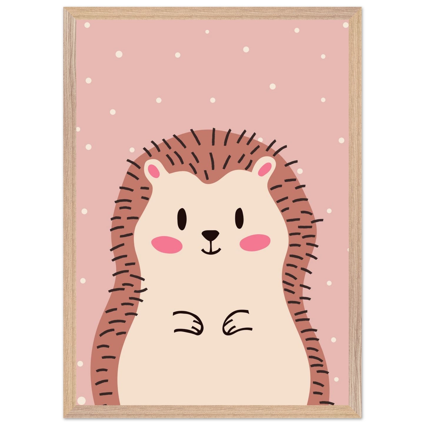 Personalized Nursery Decor Adorable Cartoon Art Print - Rampage Design Studio