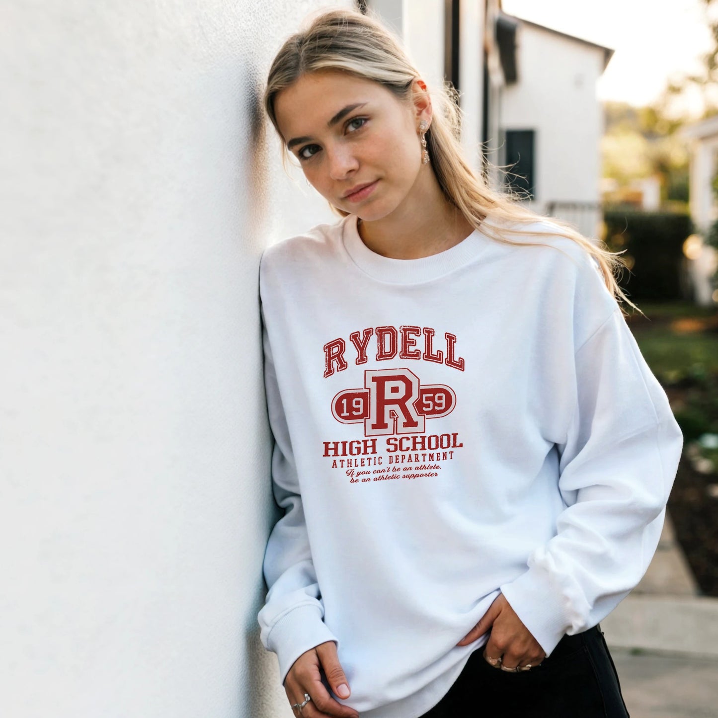 Rydell High School 1959 Sweatshirt - Retro Grease-Inspired - Rampage Design Studio