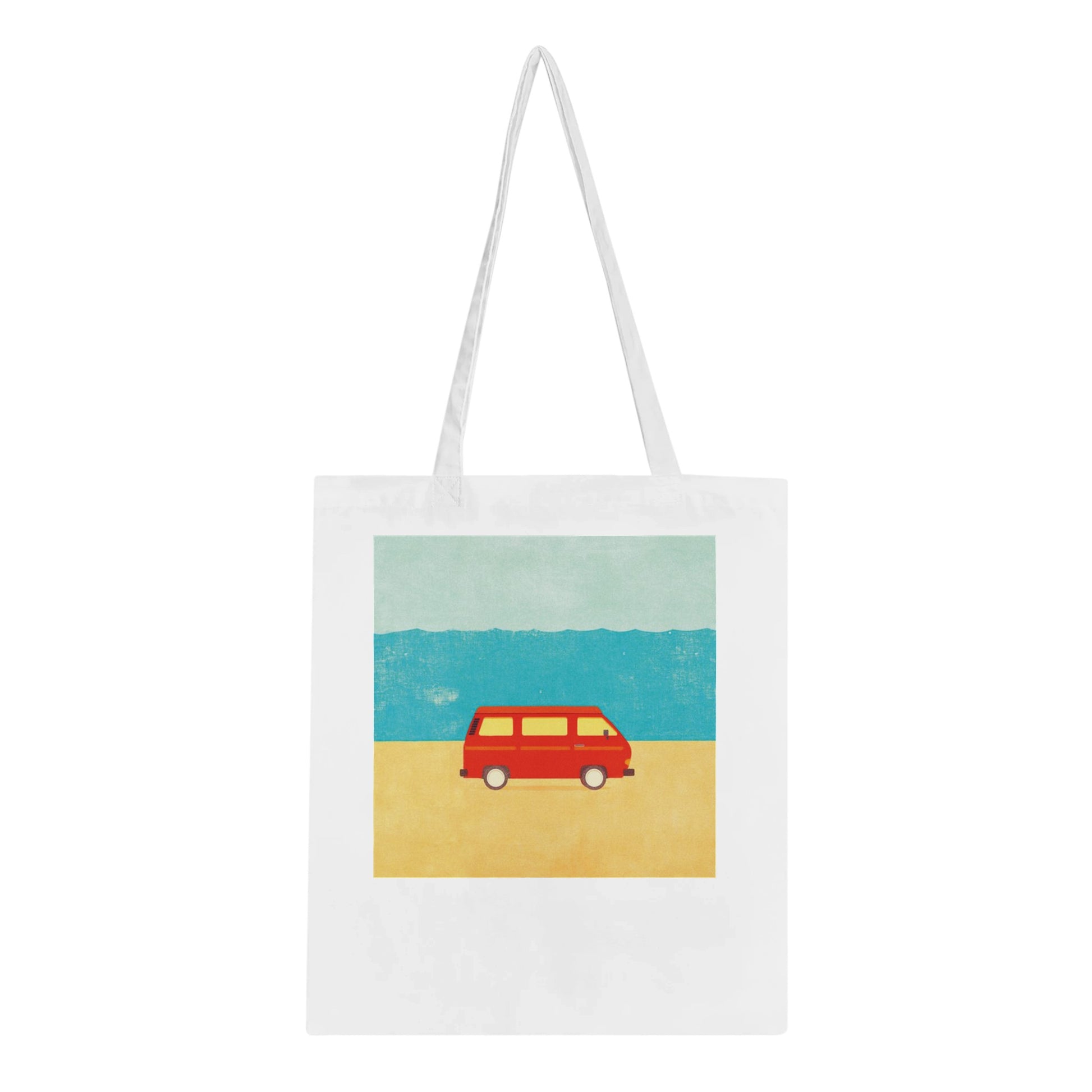 Beach Escape Tote Bag – Vintage VW Camper Design, Eco-Friendly Cotton,  Gift for Campervan lovers and Beach Goers - Rampage Design Studio