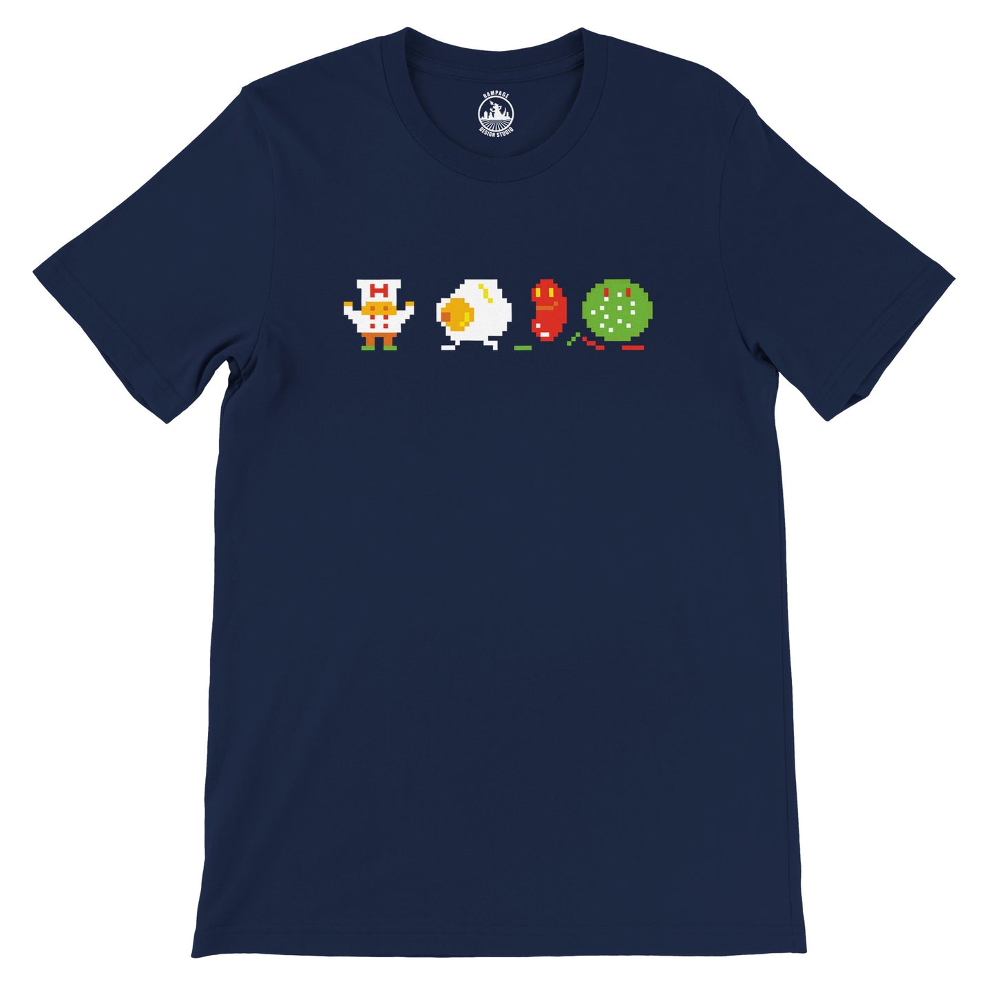 Burger Time Premium Unisex Crewneck T-shirt | Fun Chef Graphic Tee - Rampage Design Studio