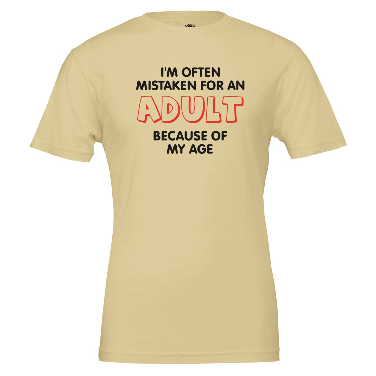 Funny Adulting T-Shirt – Relatable Humor Tee for “Barely Adulting” Humans - Rampage Design Studio