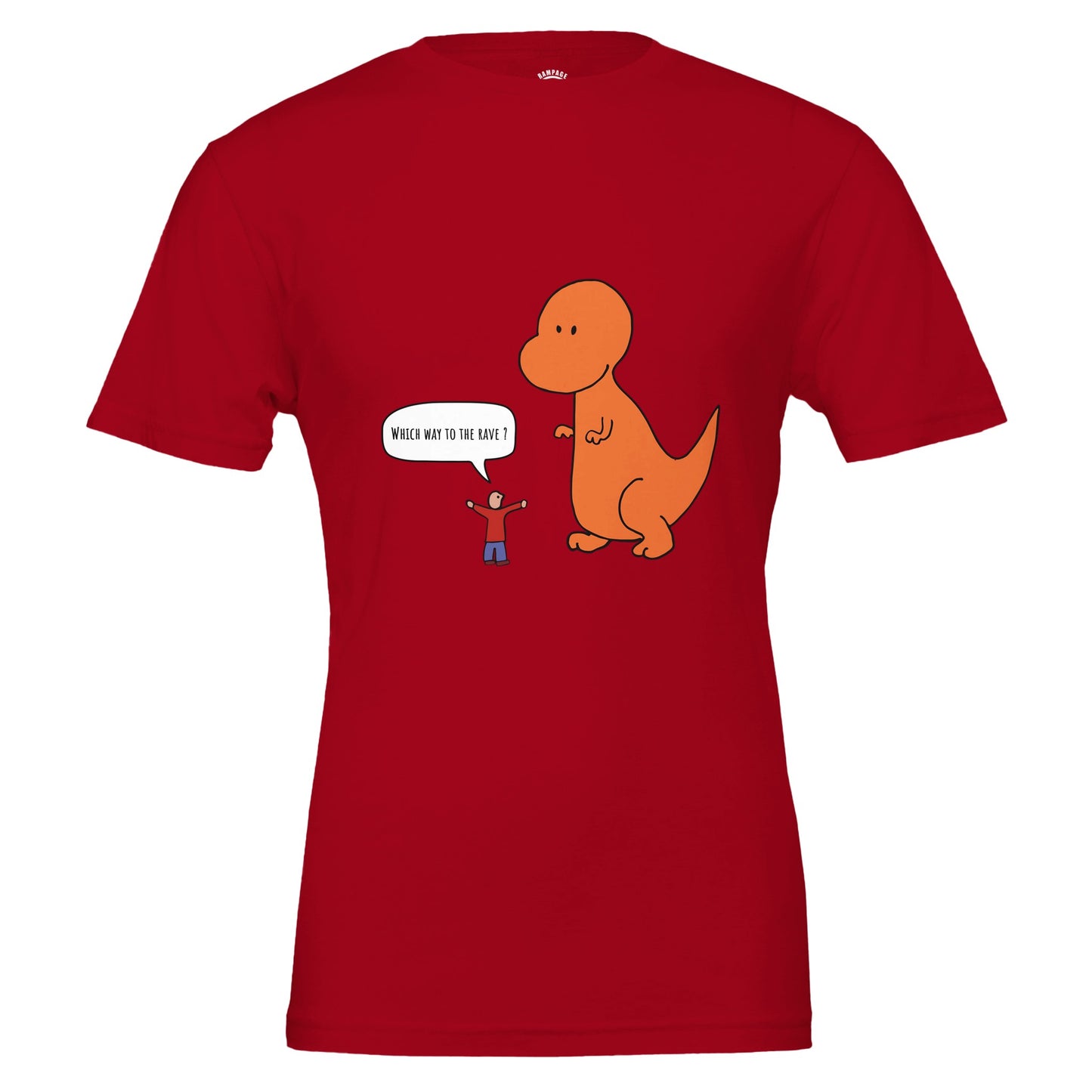 Which Way To The Rave? T-Shirt - Rampage Design Studio