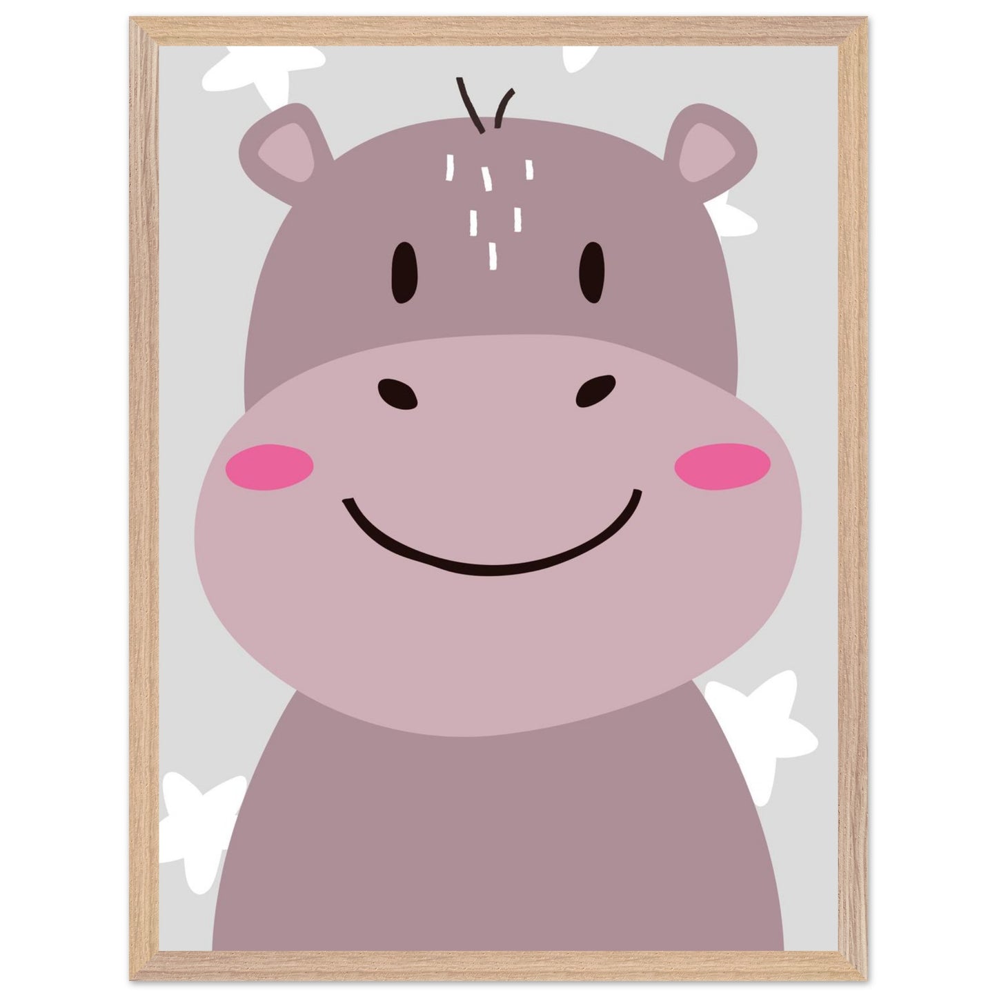 Personalized Nursery Wall Art Custom Animal Print for Kids Room - Rampage Design Studio