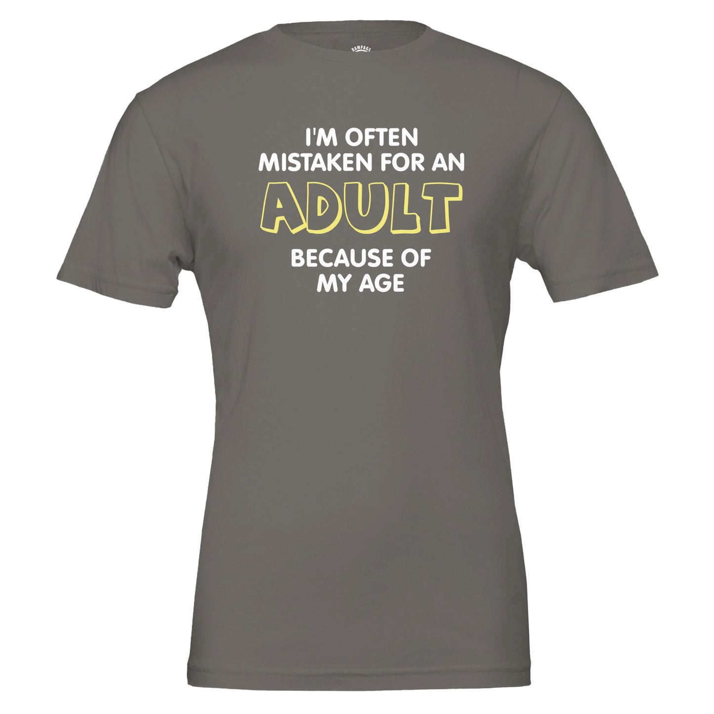 Funny Adulting T-Shirt – Relatable Humor Tee for “Barely Adulting” Humans - Rampage Design Studio