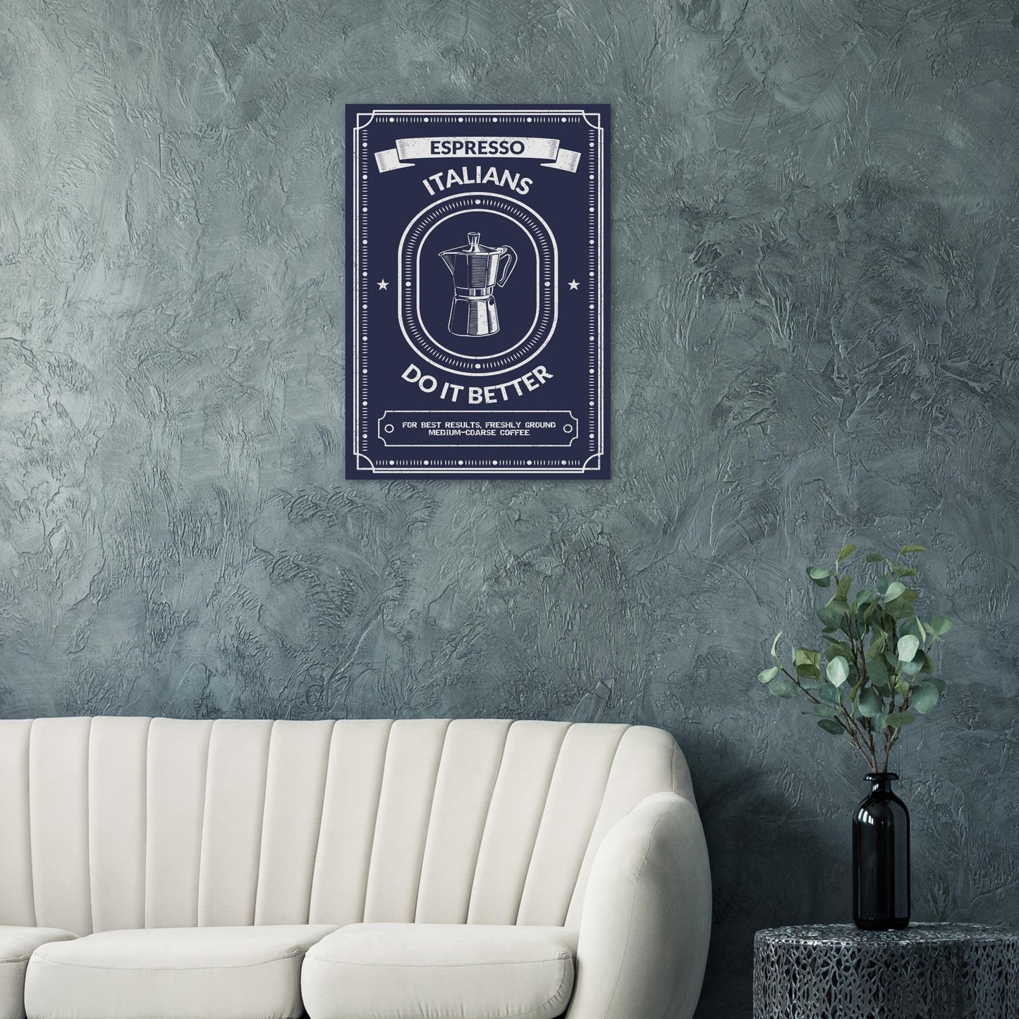 Espresso Italians Do It Better Poster - Rampage Design Studio