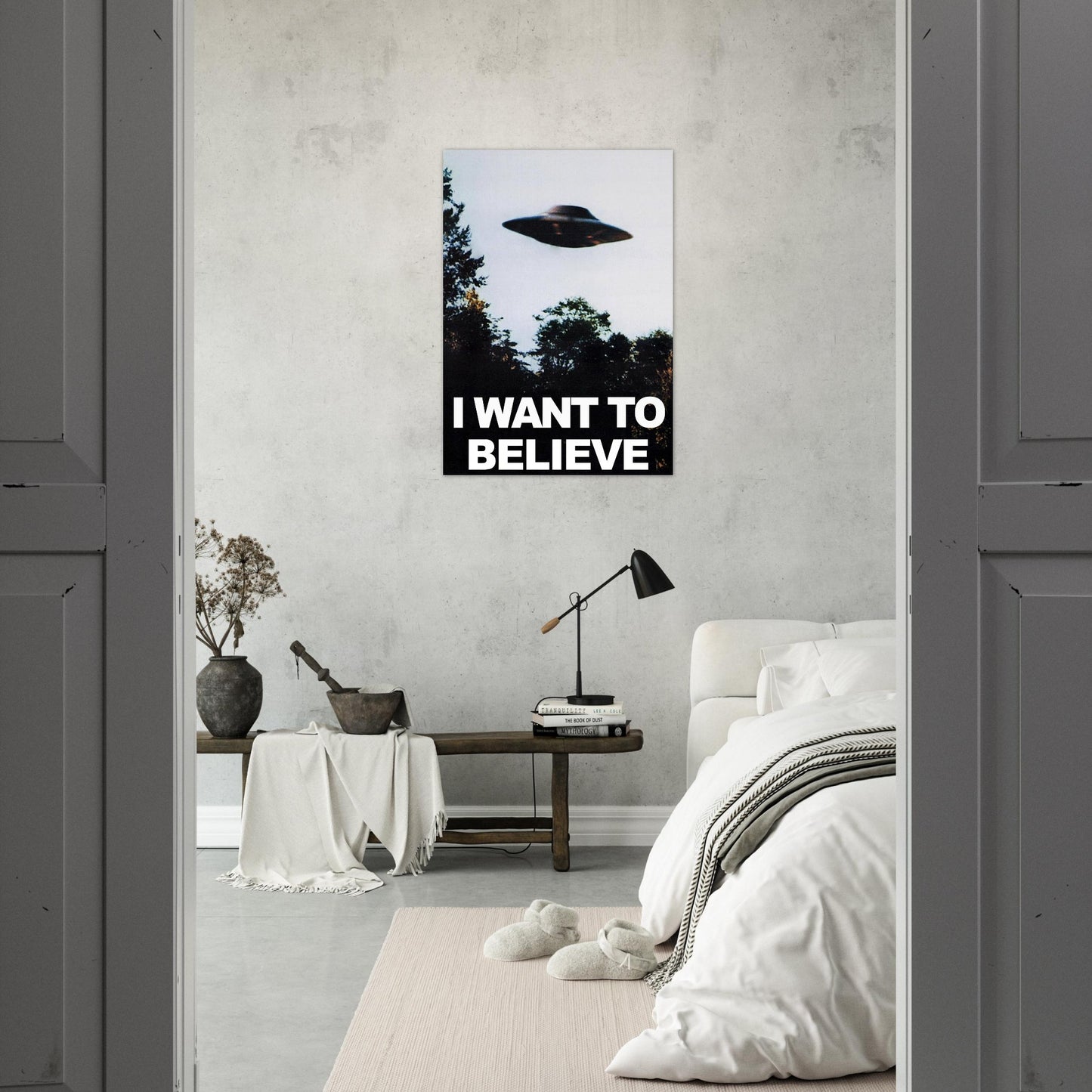 UFO “I Want To Believe” Style Poster - Rampage Design Studio