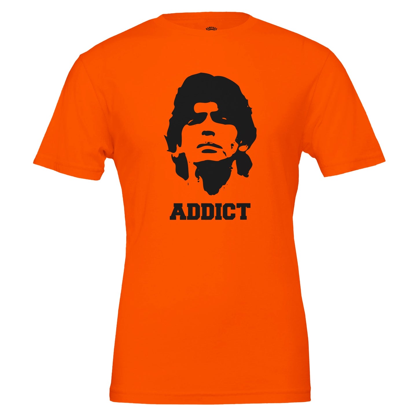 ADDICT - Diego Maradona Premium Unisex Crewneck T-shirt - Rampage Design Studio