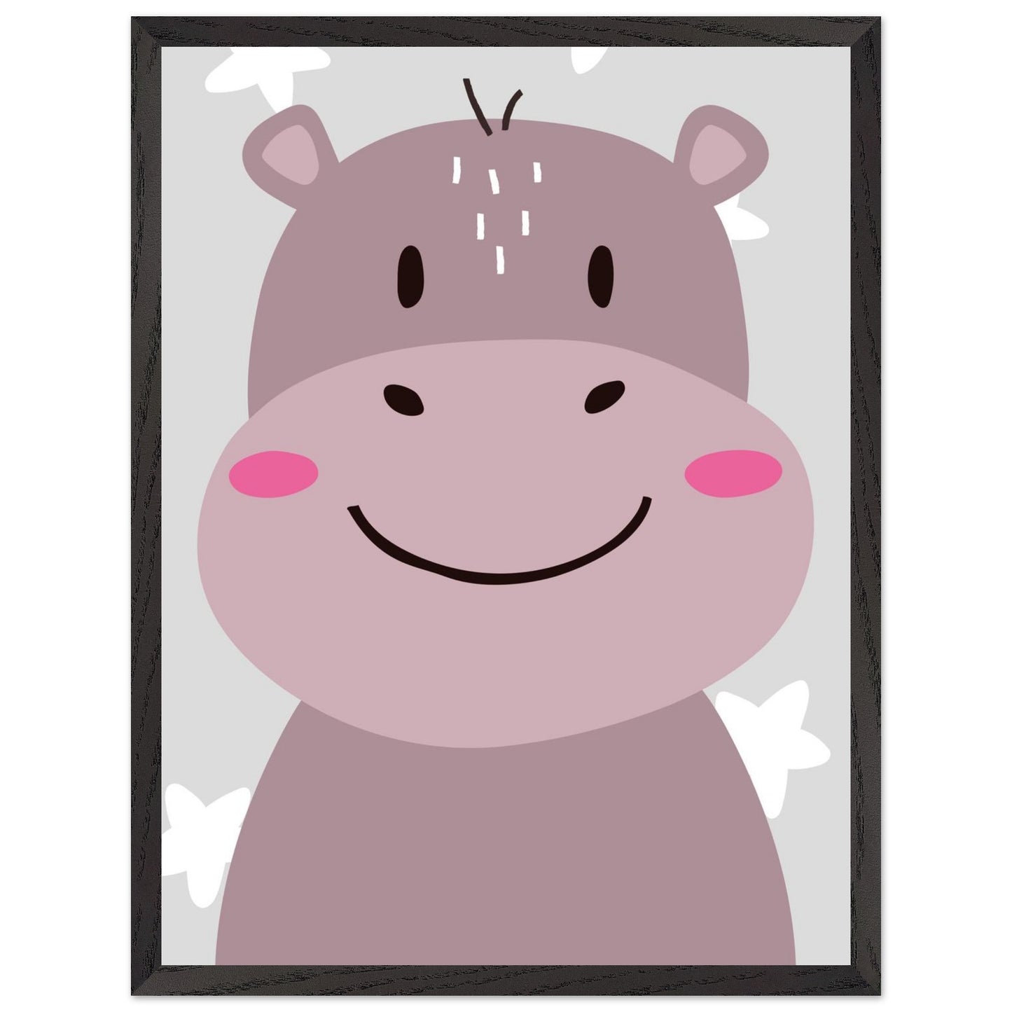 Personalized Nursery Wall Art Custom Animal Print for Kids Room - Rampage Design Studio