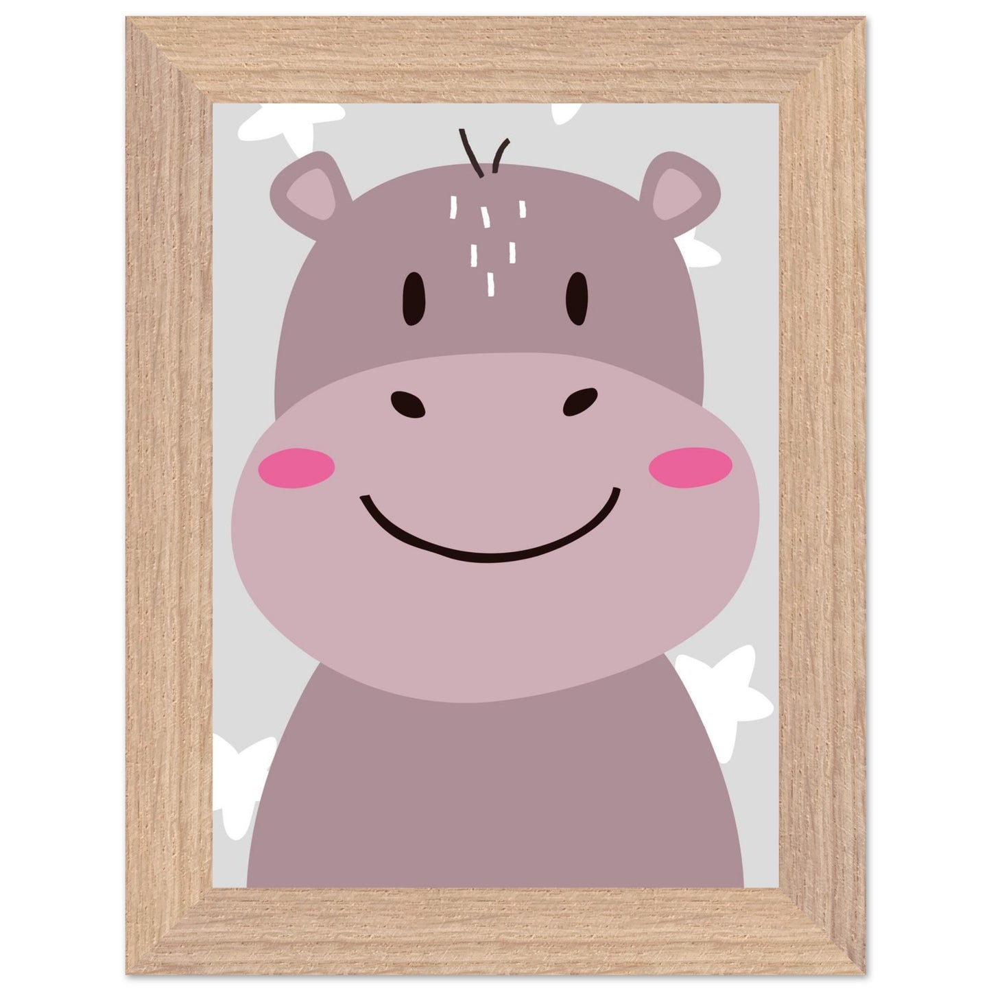 Personalized Nursery Wall Art Custom Animal Print for Kids Room - Rampage Design Studio