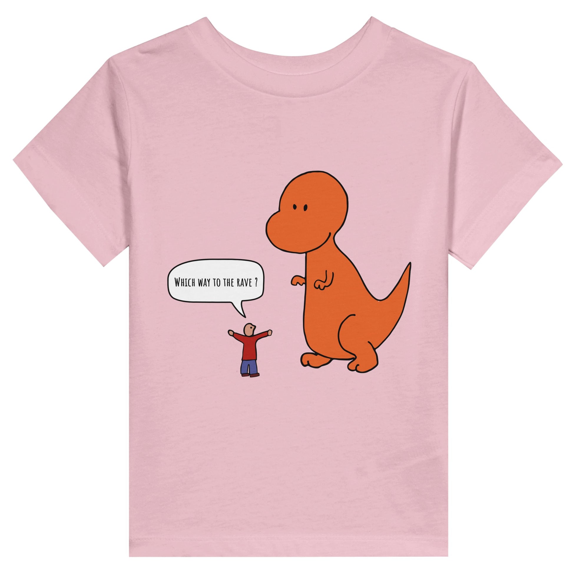 Which Way To The Rave - Toddler Staple T-Shirt - Rampage Design Studio