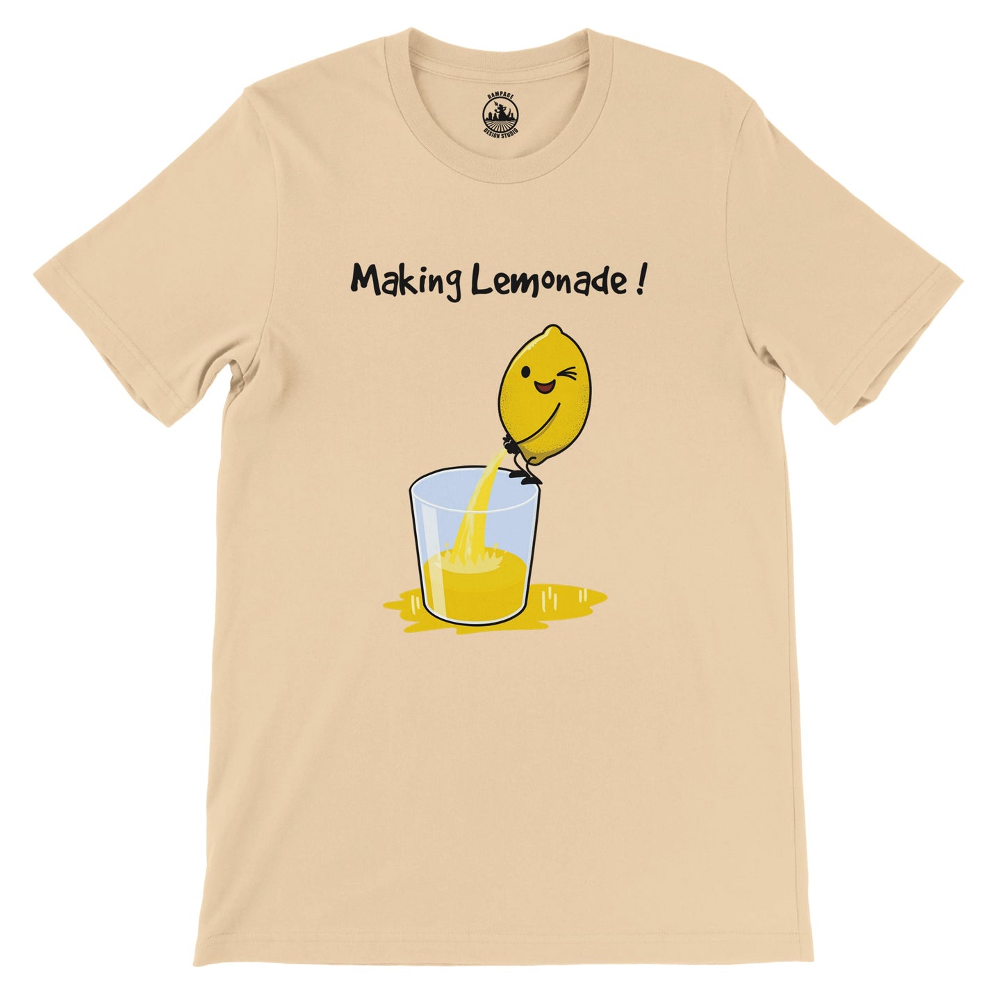 Cheeky Lemon T-Shirt - Rampage Design Studio