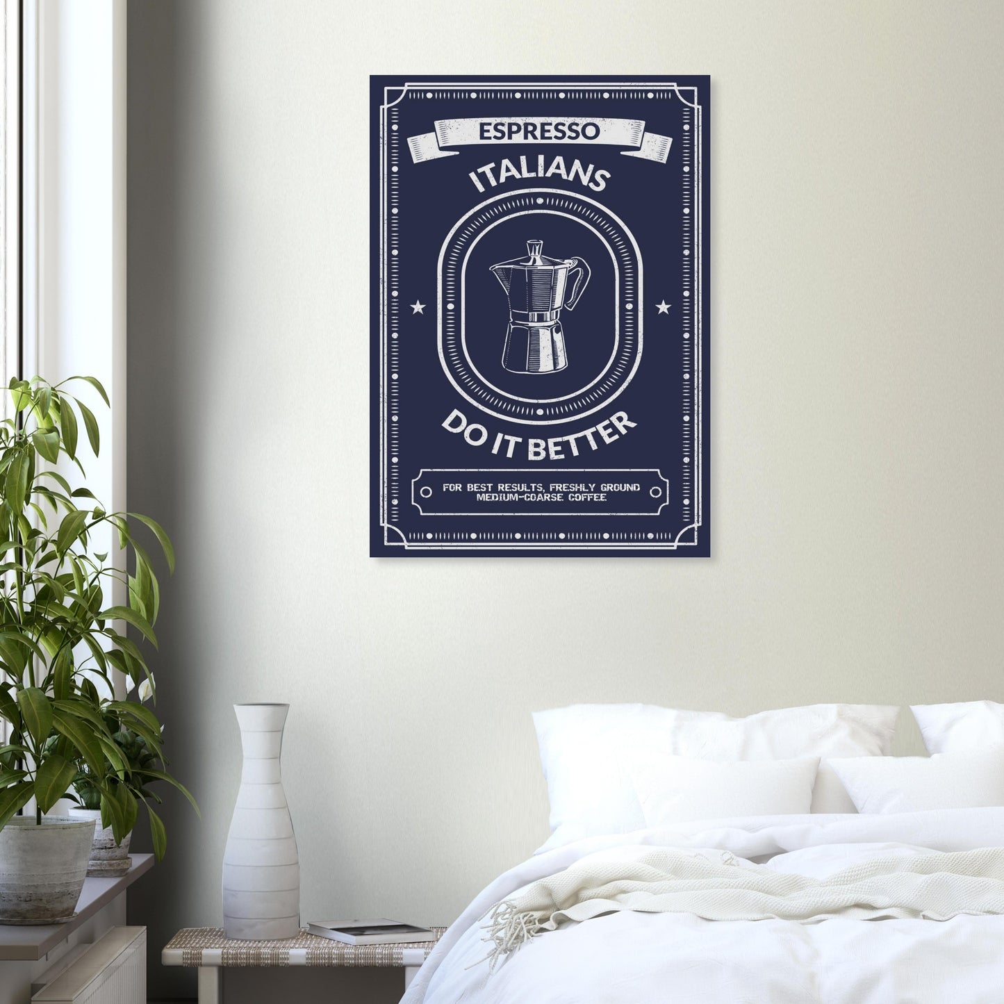 Espresso Italians Do It Better Poster - Rampage Design Studio