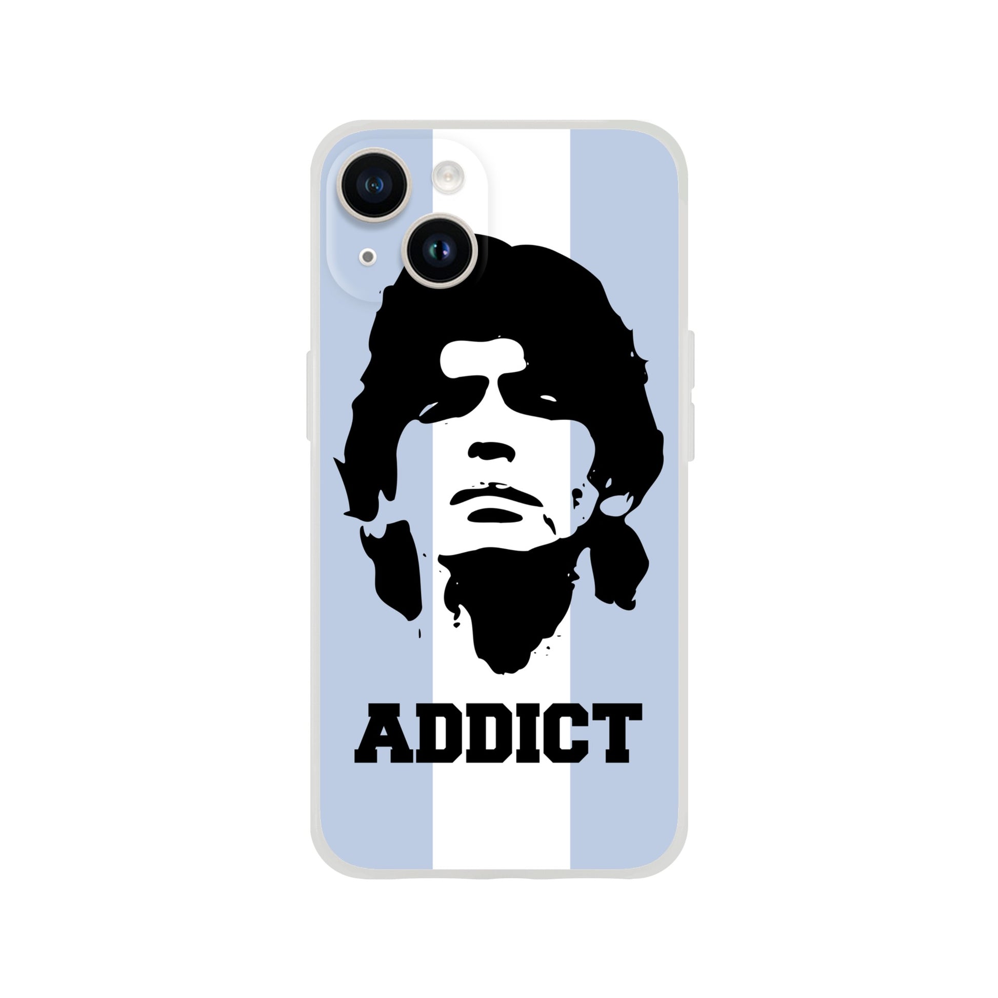Diego Maradona Phone Case, Addict phone case, Maradona phone case, Flexible, Impact Resistant, Iconic Design - Rampage Design Studio