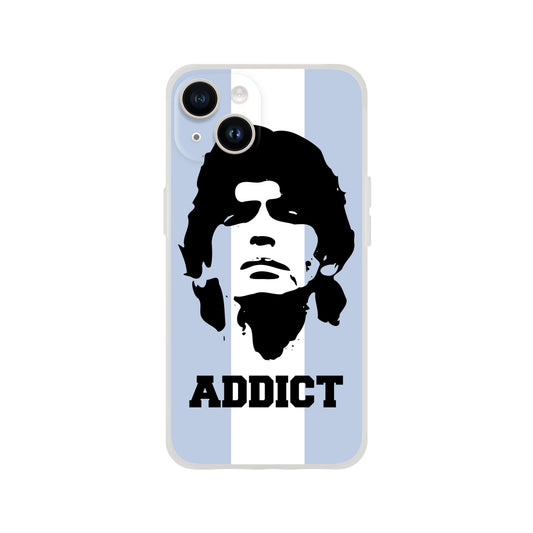 Diego Maradona Phone Case, Addict phone case, Maradona phone case, Flexible, Impact Resistant, Iconic Design - Rampage Design Studio
