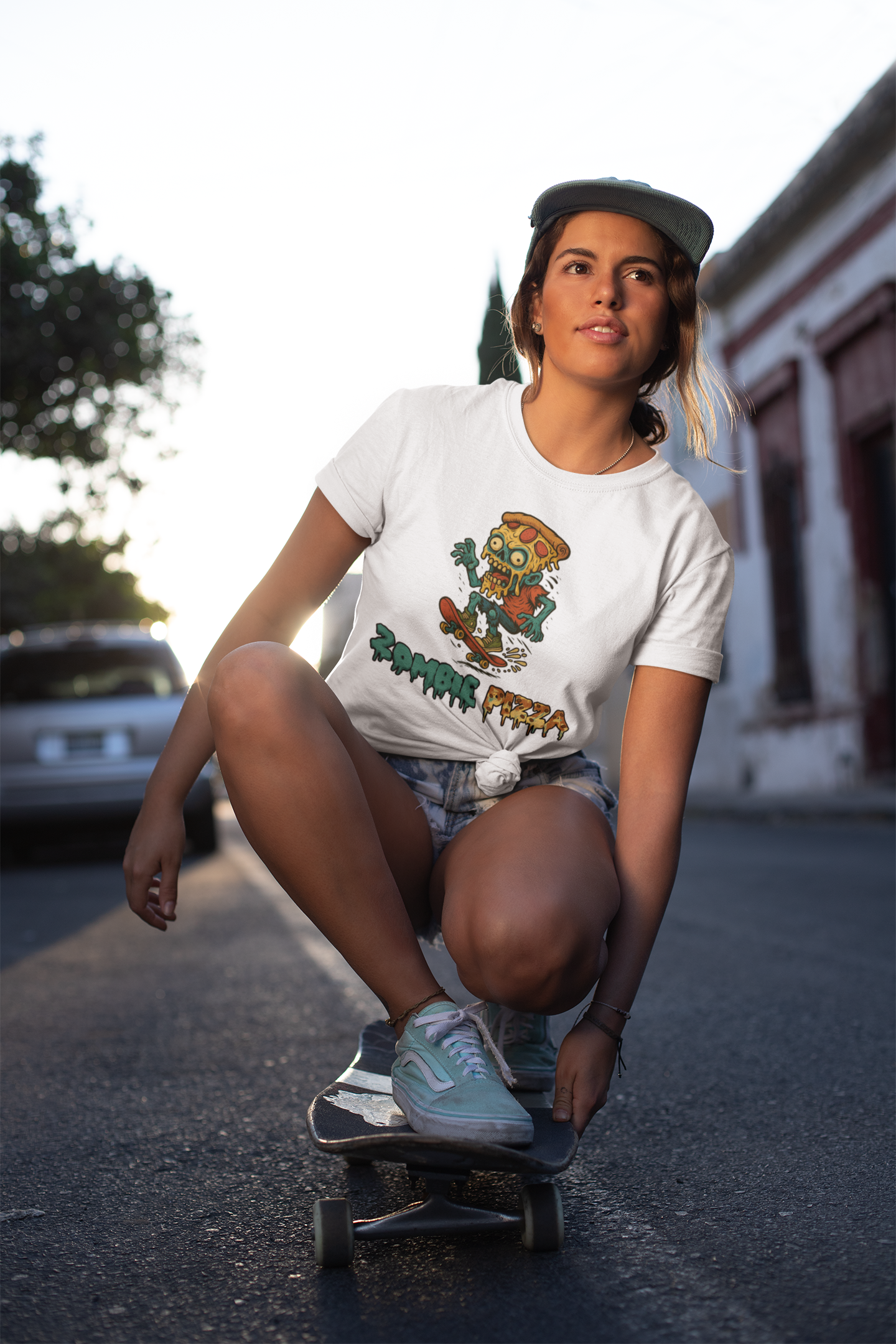 Zombie Pizza T-Shirt - Rampage Design Studio