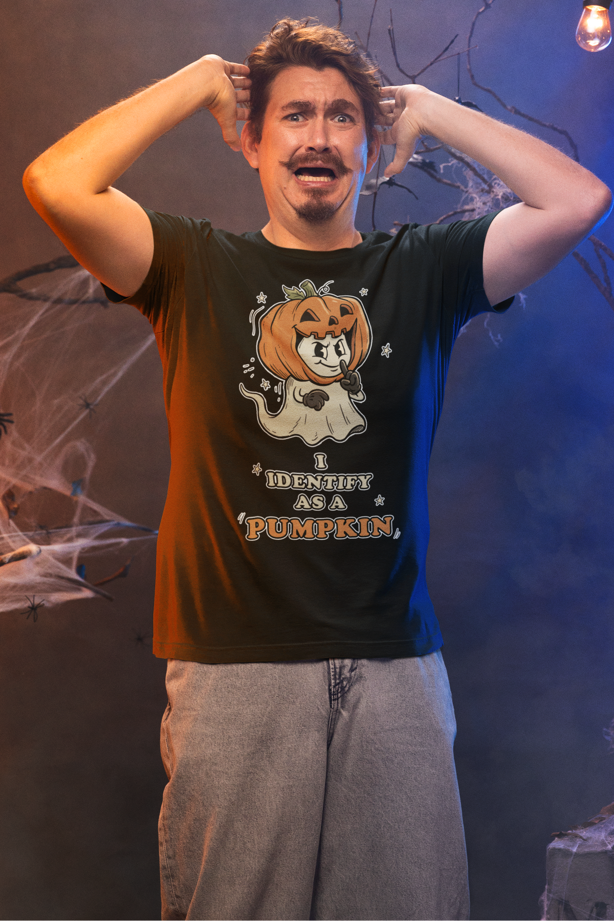 I Identify As A Pumpkin T-Shirt - Free Delivery Worldwide