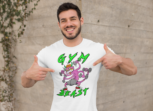 Gym Beast Premium Unisex Crewneck T-shirt - Rampage Design Studio