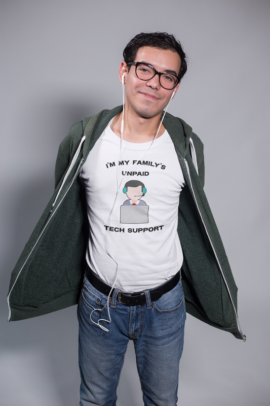 Unpaid Tech Support T-Shirt - Rampage Design Studio