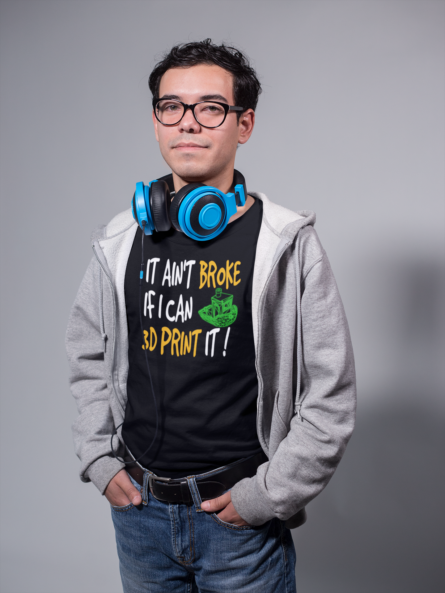Funny 3D Printing T-Shirt - Rampage Design Studio