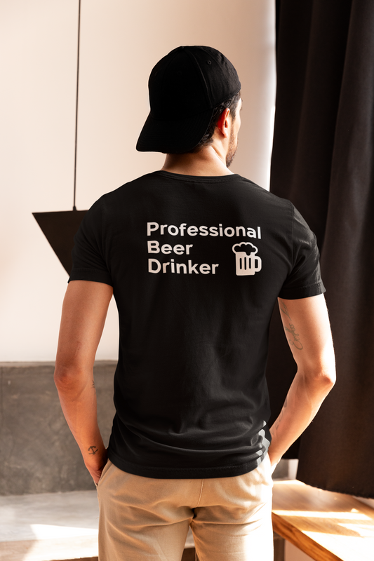 Funny Beer Shirt, PROFESSIONAL BEER DRINKER - Rampage Design Studio