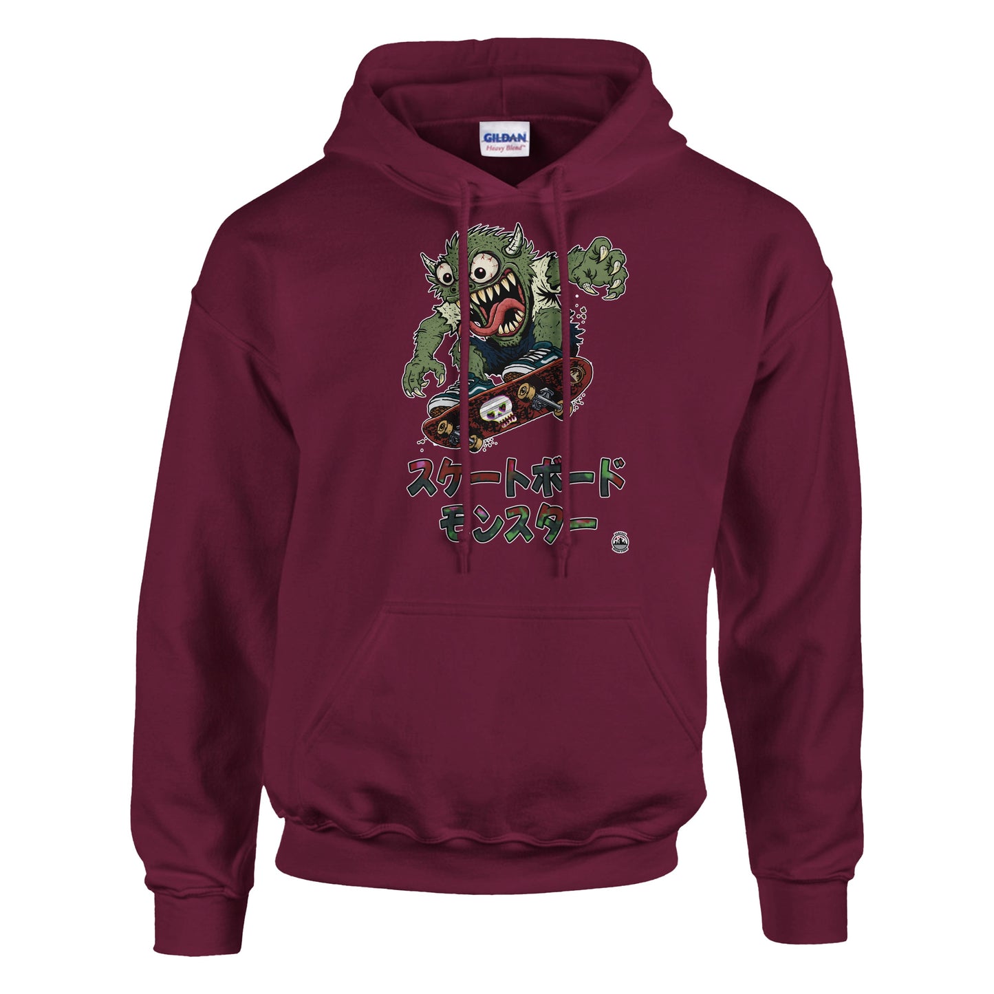 Monster Skateboard Hoodie – Original Rampage Design