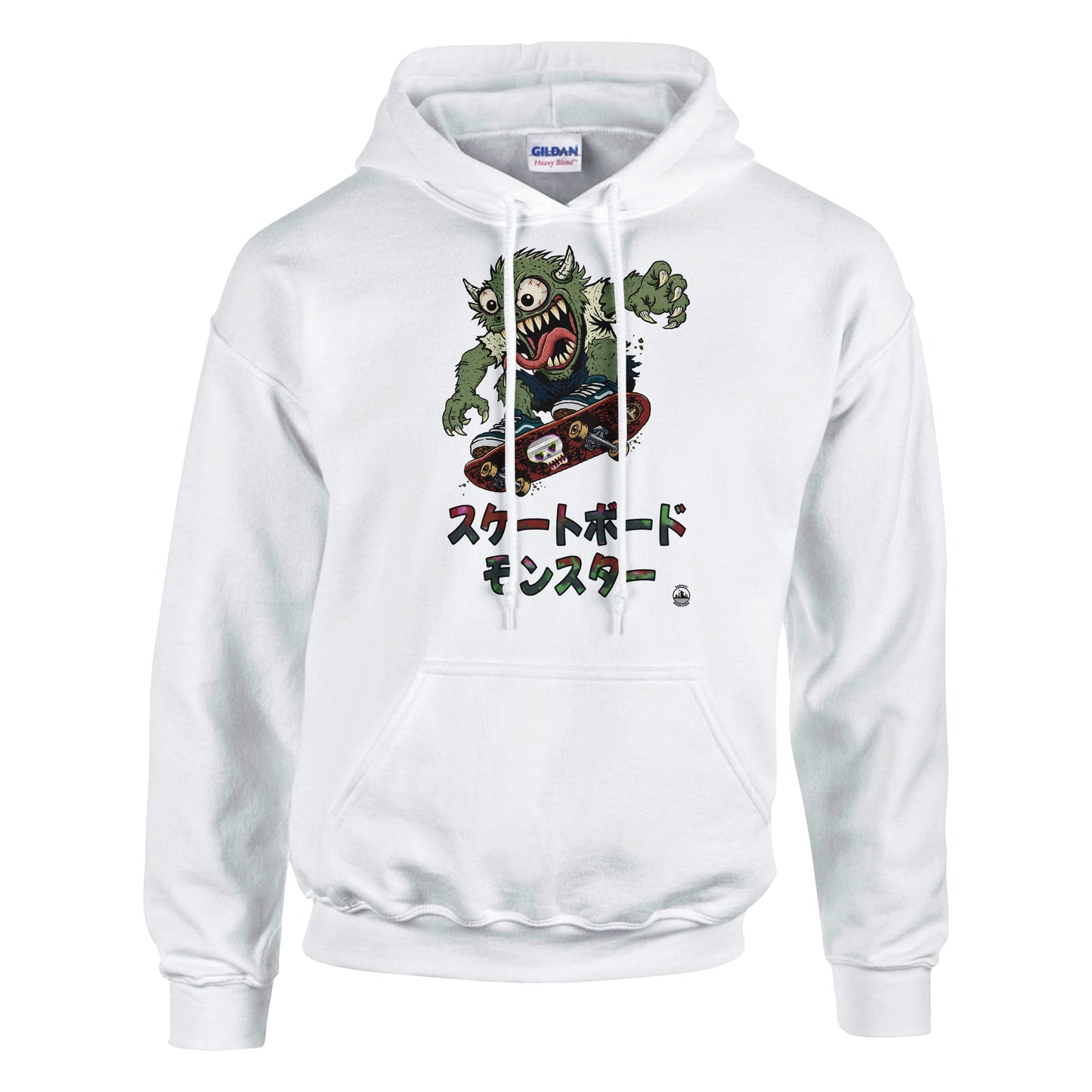 Monster Skateboard Hoodie – Original Rampage Design
