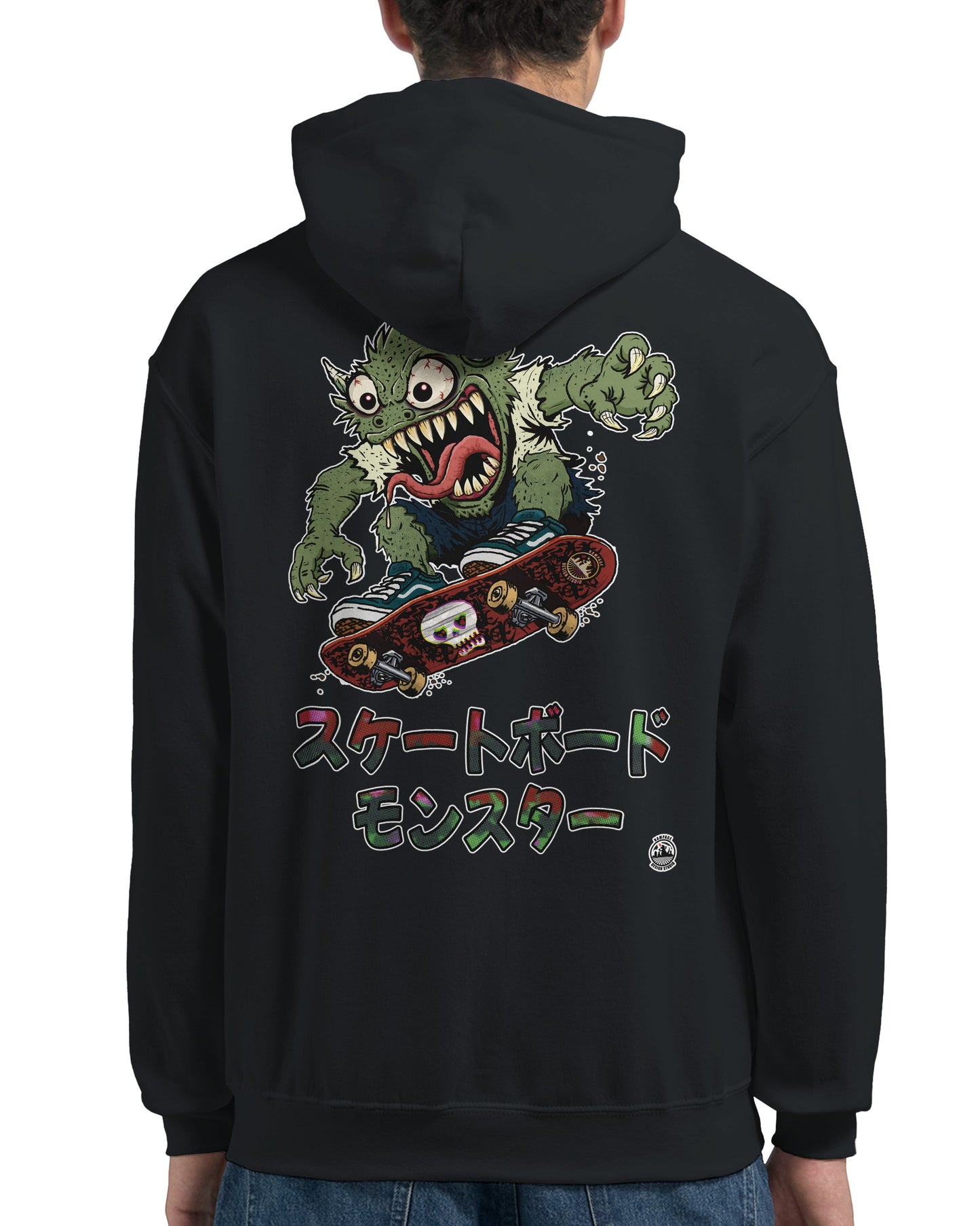 Monster Skateboard Hoodie – Original Rampage Design
