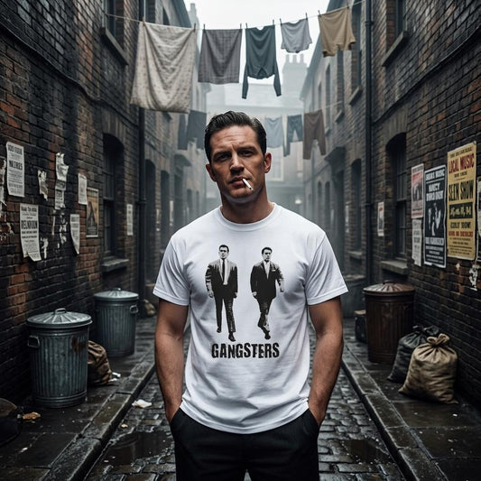 Kray Twins Graphic T-Shirt | Vintage East End London Tee