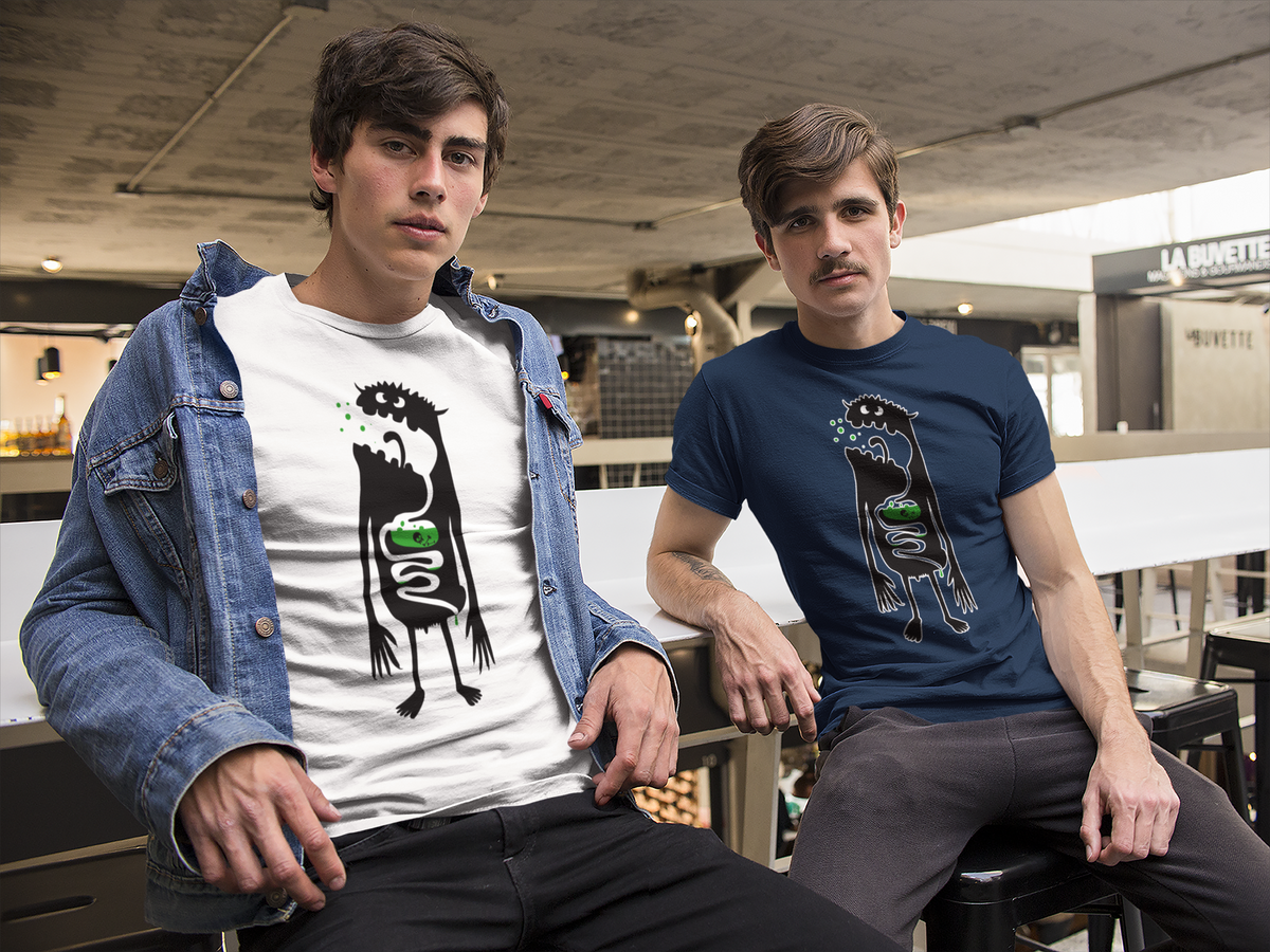 Funny Monster Guts T-Shirt – Weird Creature Graphic Tee